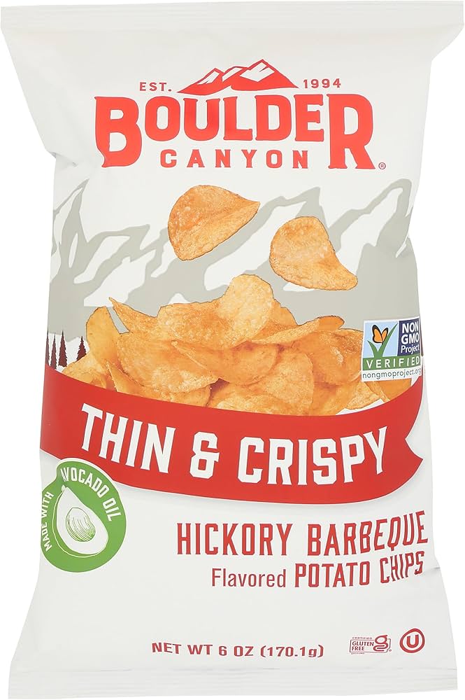 Boulder Canyon Hickory BBQ Chips 6oz