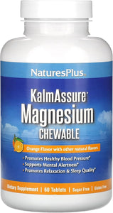 Natures Plus Magnesium Chewable KalmAssure Orange 60 T