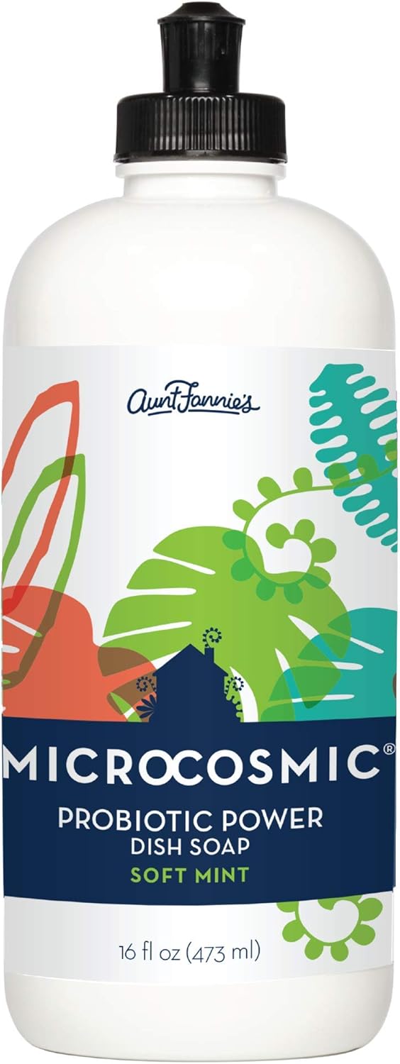 Microcosmic Probiotic Power Dish Soap Soft Mint