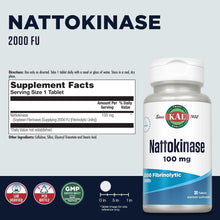 Load image into Gallery viewer, KAL Nattokinase 100 mg 30 T
