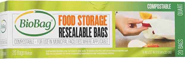 Food Storage Resealable Bags BioBag