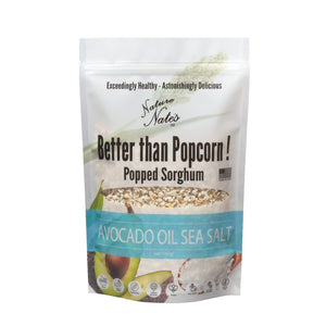 Nature Nate's Popped Sorghum Avacado Oil Sea Salt 5oz