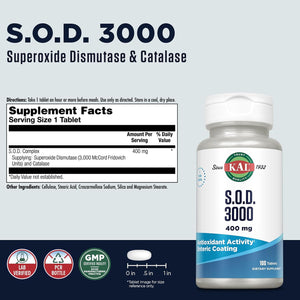 KAL S.O.D. 3000 400 mg 100 T