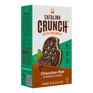 Chocolate Mint Sandwich Cookies Catalina Crunch
