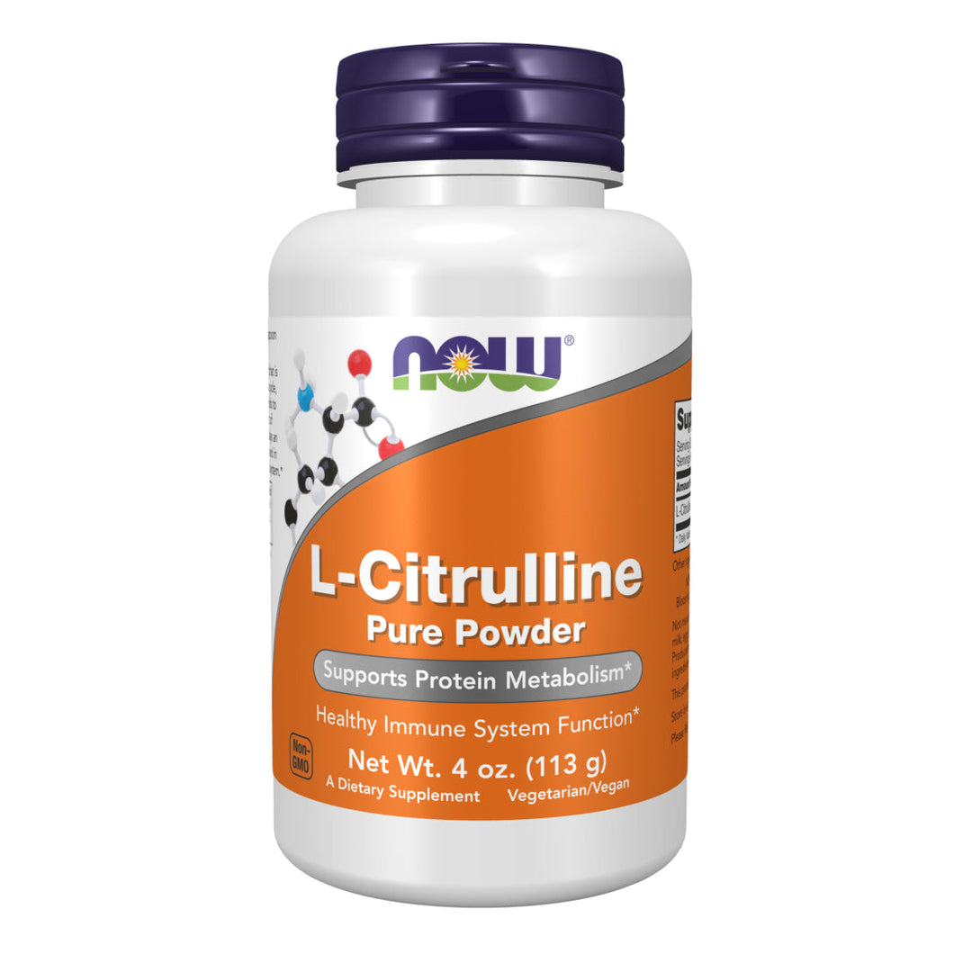 Now L-Citrulline Pure Powder 4oz