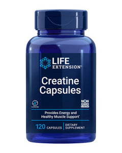 Creatine Capsules 120c Life Extension