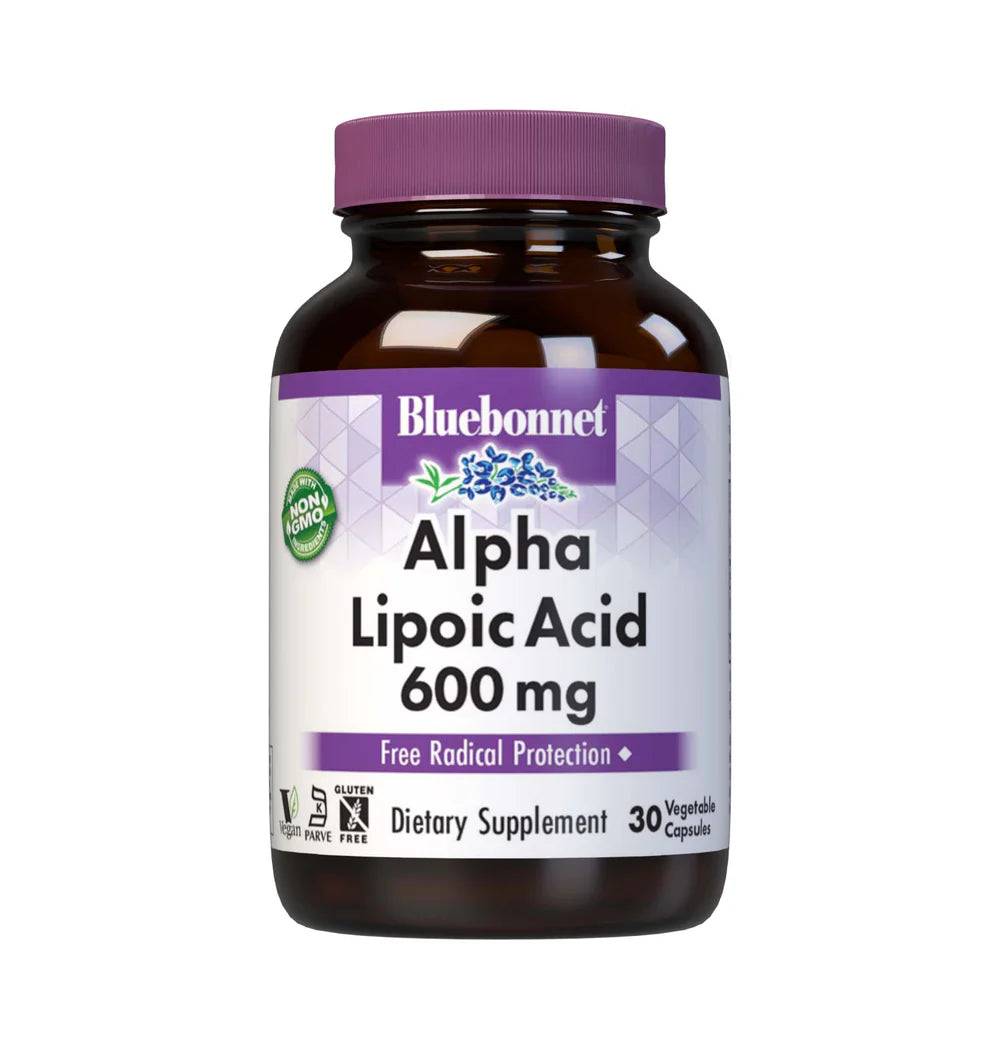 Alpha Lipoic Acid 600mg Bluebonnet