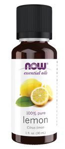 NOW Lemon Essential Oil 1oz