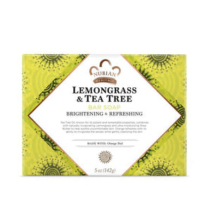 Nubian Bar Soap Lemongrass & Tea Tree