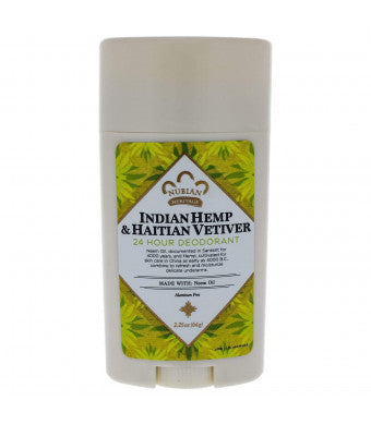 Hemp & Haitian Vetiver Deodorant Nubian