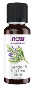 NOW Lavender & Tea Tree Essential Oil