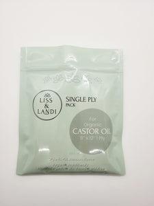 Liss & Landi Single Ply Castor Oil Pack
