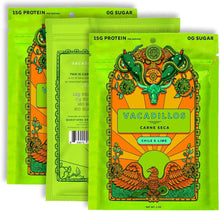 Load image into Gallery viewer, Chili Lime Air Dried Beef Vacadillos
