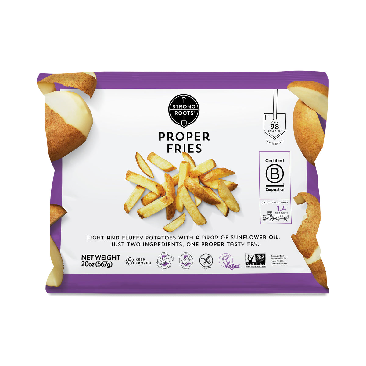 Strong Roots Proper Fries 20oz – Highlands Organic Market