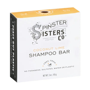 Spinster Sister Co. Coconut Lime Shampoo Bar 3oz