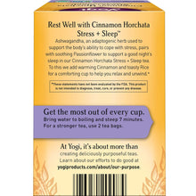 Load image into Gallery viewer, Cinnamon Horchata Stress+Sleep Yogi Tea
