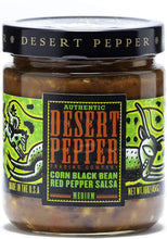 Load image into Gallery viewer, Corn Black Bean Red Pepper Salsa Desert Pepper
