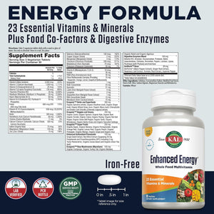 KAL Iron Free Energy Multivitamin 90 T