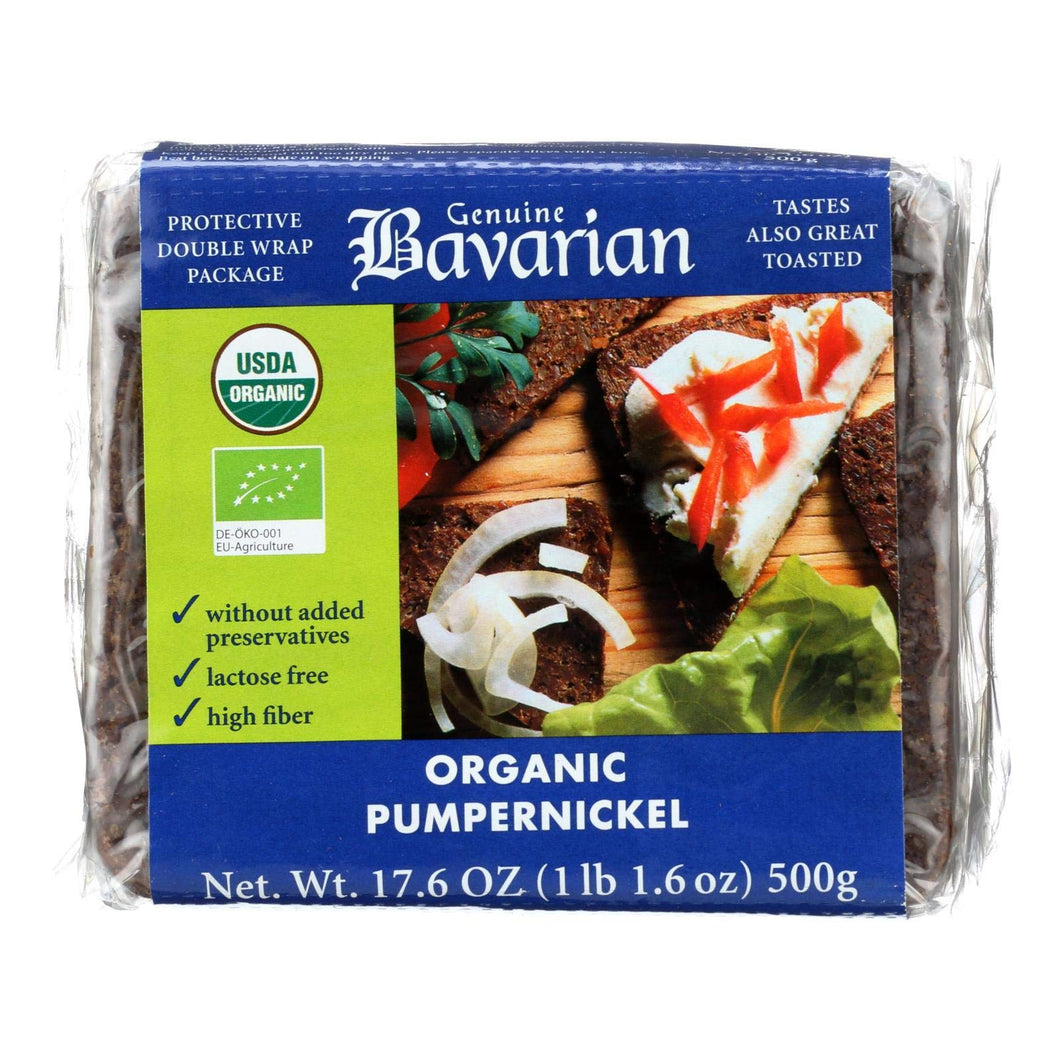 Bavarian Organic Pumpernickel 17.6oz