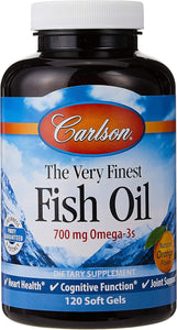 Carlson The Very Finest Fish Oil 700mg Omega-3s