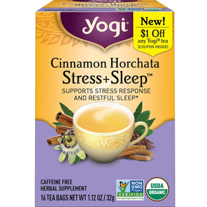 Cinnamon Horchata Stress+Sleep Yogi Tea