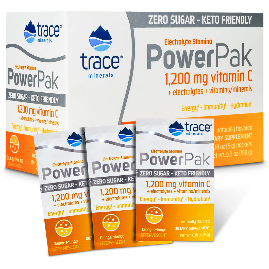 TM PowerPak Zero Sugar Citrus 1200mg 0.17oz