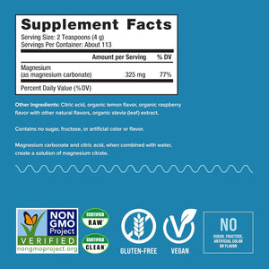 Calm Magnesium Rsp Lmn 16 oz