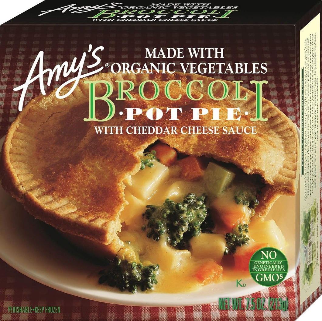 Amy's Kitchen Broccoli and Cheese Pot Pie