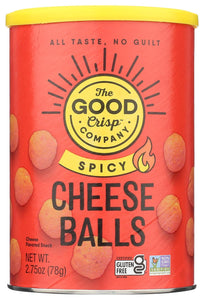 Cheese Balls Spicy The Good Crisp Company