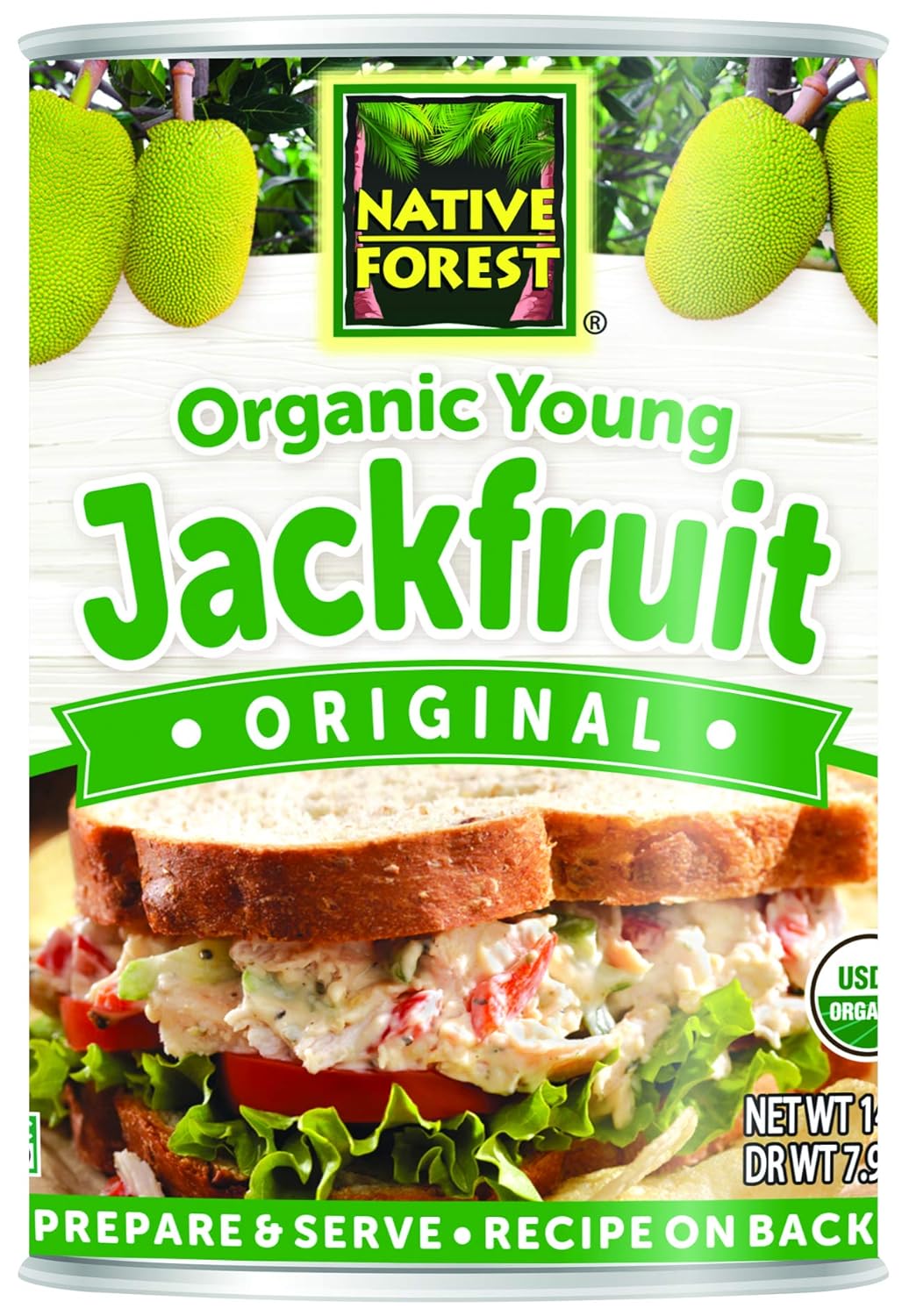 Native Forest Canned Young Organic Jackfruit
