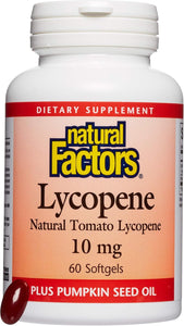 Natural Factors Lycopene 10 mg