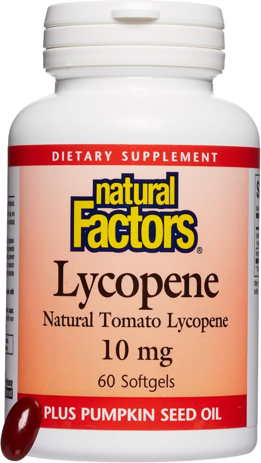 Natural Factors Lycopene 10 mg