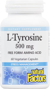 Natural Factors L-Tyrosine 500 mg 60 C