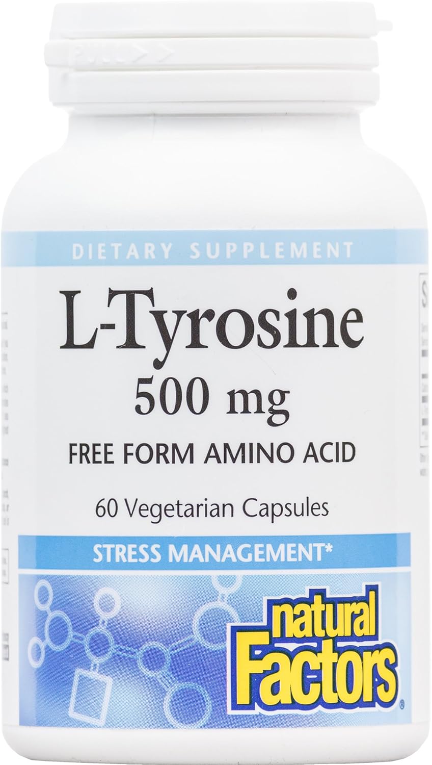Natural Factors L-Tyrosine 500 mg 60 C