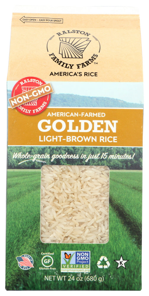 Golden Light Brown Rice Ralston Family Farms