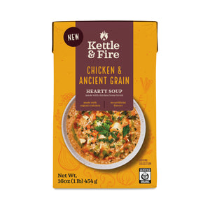 Chicken & Ancient Grain Hearty Soup Kettle & Fire