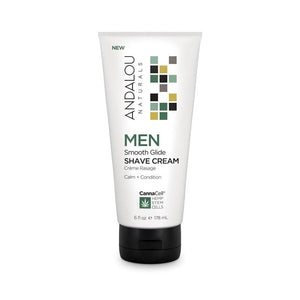 Andalou Naturals Men Smooth Glide Shave Cream