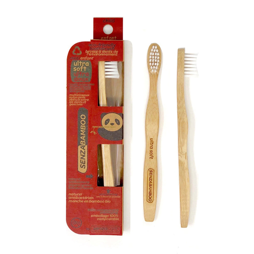 Senza Bamboo Ultra Soft Child Toothbrush