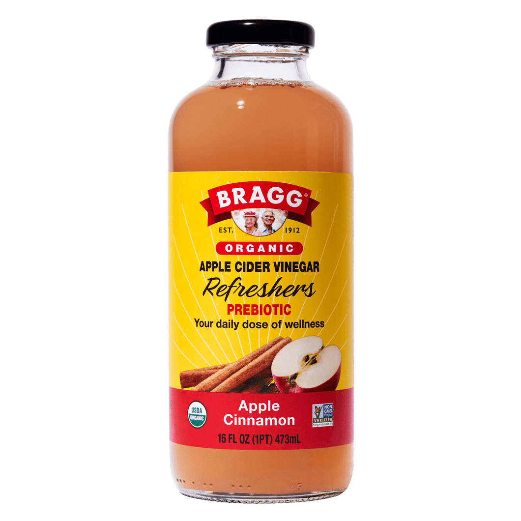 Bragg Organic ACV Apple Cinnamon 16oz