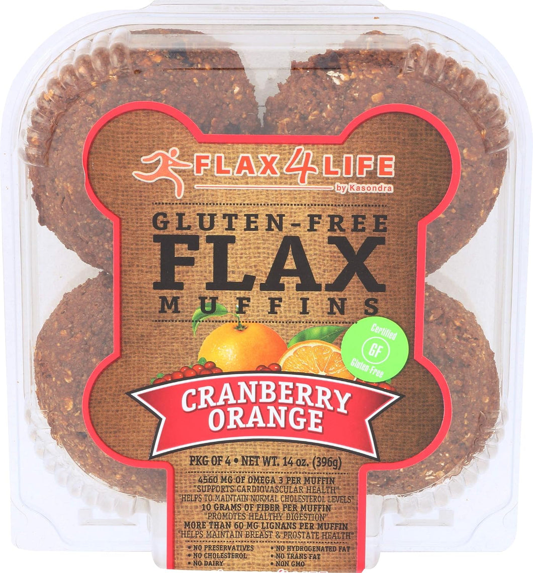 Flax4life Cran Orange 4 Ct 14 Oz
