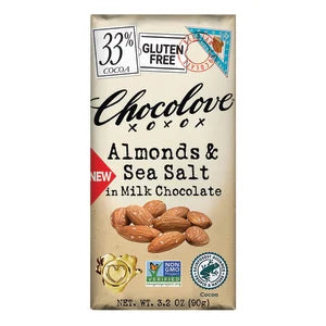 Chocolove Almonds & Sea Salt Milk Chocolate 3.2oz