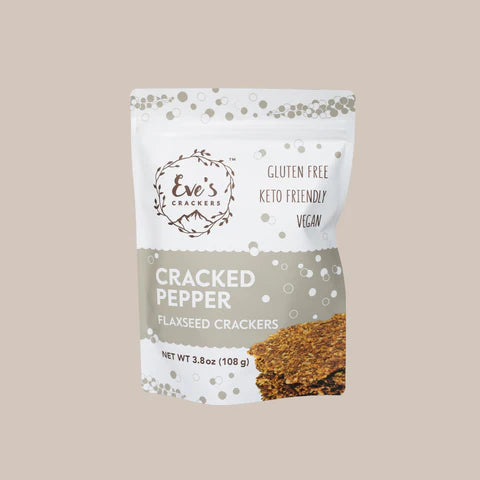 Eve's Cracked Pepper Crackers 3.8oz