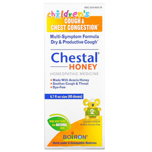 Boiron Honey Chestal Children Cough Syrup