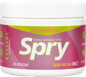 Spry Natural Bubblegum 100 pieces