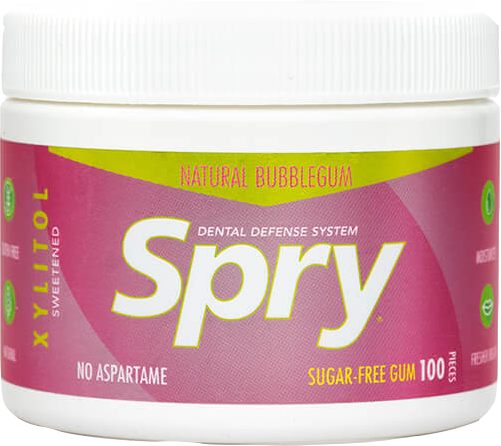 Spry Natural Bubblegum 100 pieces