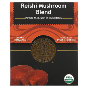 Buddha Teas Reishi Mushroom Blend 18tb