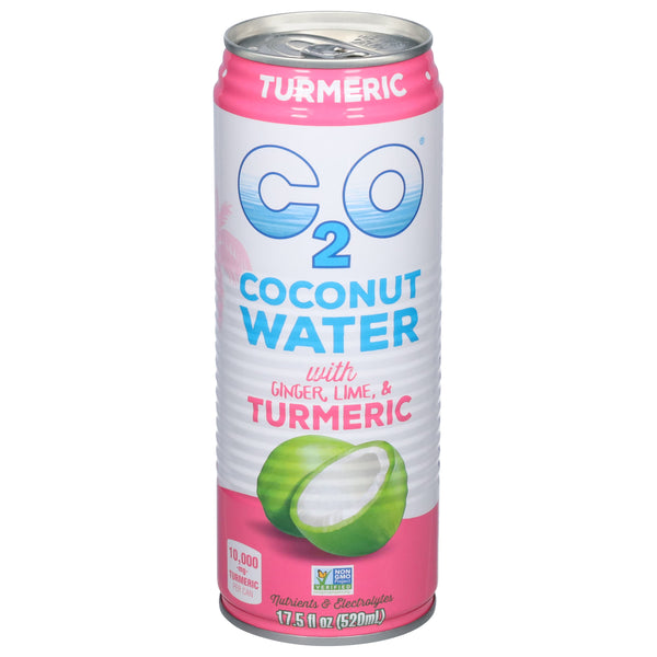 C2O Coconut Water Ginger Lime & Tumeric 17.5oz