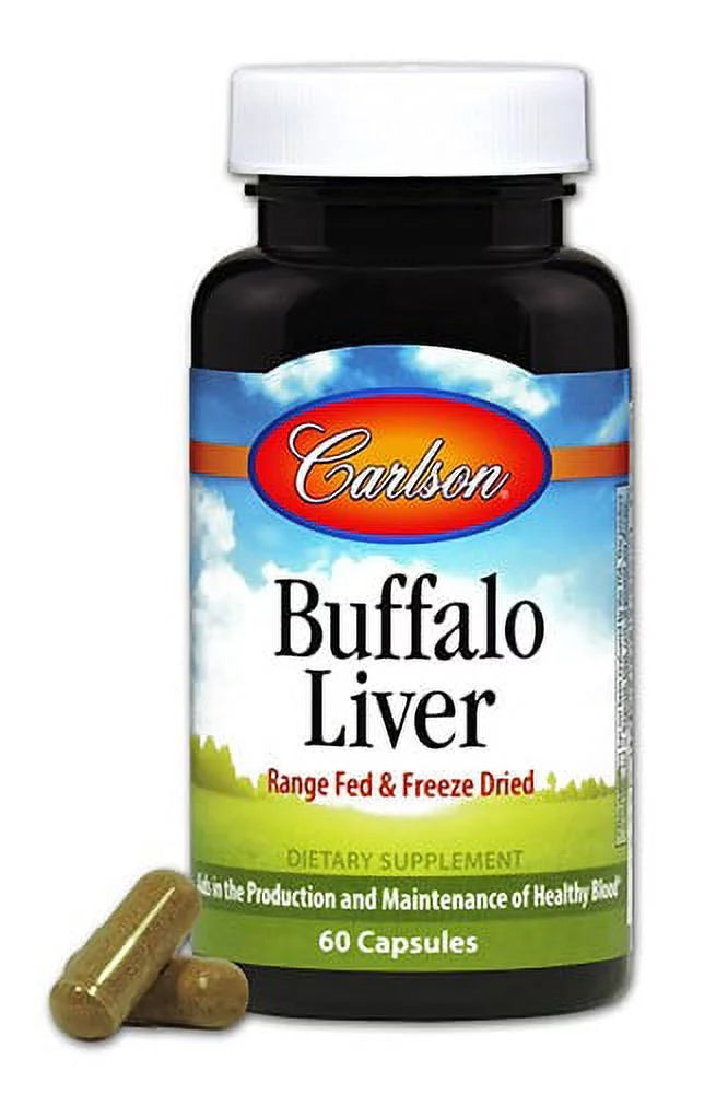 Carlson Buffalo Liver 60 Cp