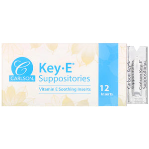 Carlson Keye Alpha Suppositories 12 Ct