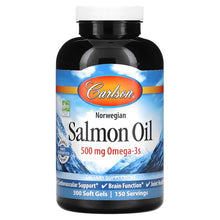 Load image into Gallery viewer, Carlson Salmon Oil 300 Sg
